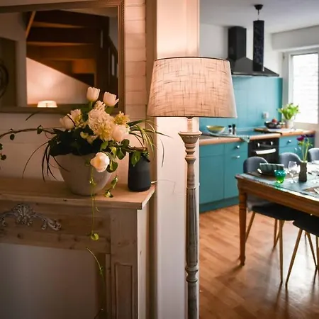 Duplex Equipe, Proche Centre-ville Colmar, Parking شقة *